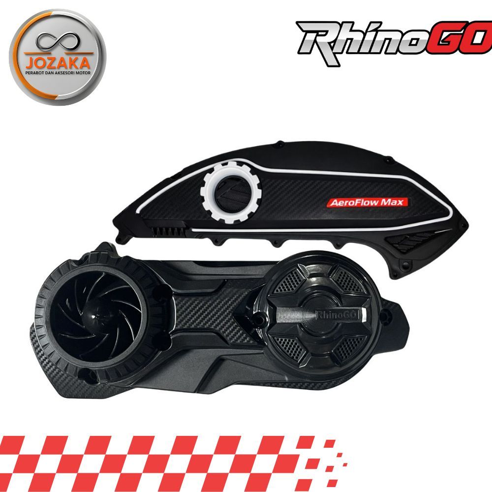 Rhinogo - ฝาครอบ cvt และฝาครอบกรองอากาศสําหรับ nmax New 155 - aerox New 155 racing sporty PNP การปรับเปลี่ยน