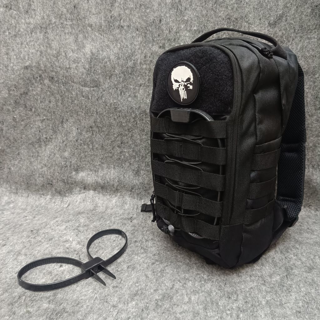 Tactical Scorpion GEN 3 Black MINI VERSION Fullset Black Tis Strap / Cool Tactical Bag / Tactical Ba