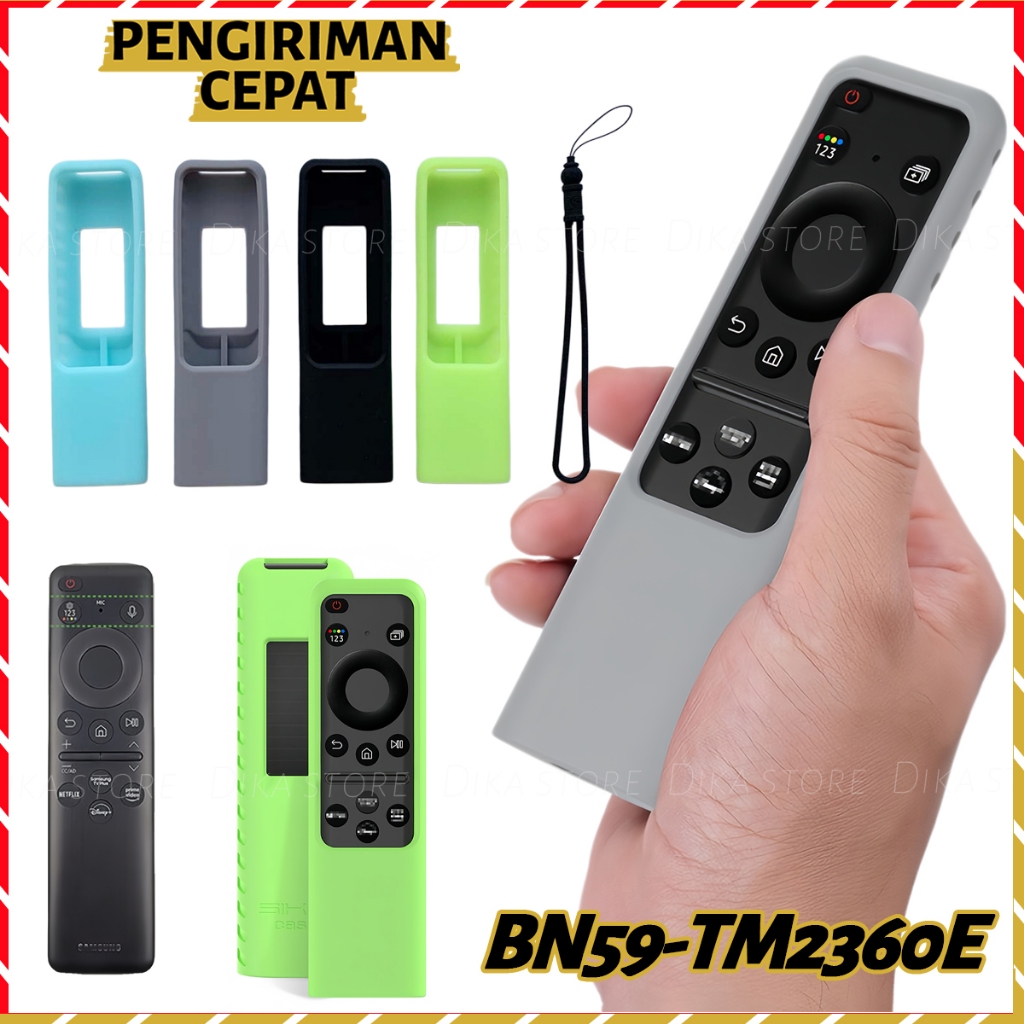 Samsung Smart TV Silicon Remote Cover สําหรับ Samsung TV BN59 014 Series TM2360E TM2361E CU8000 DU80