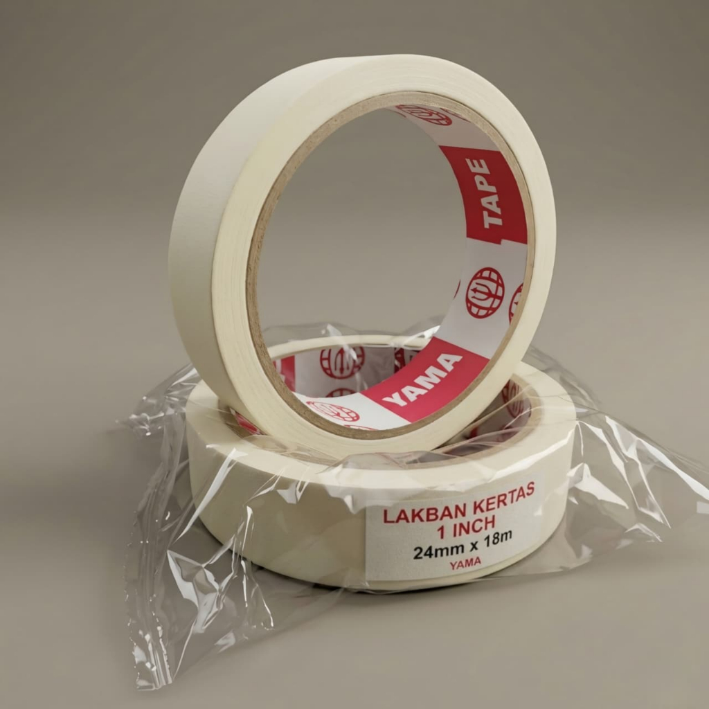 1 INCH 24mmx18M เทปกระดาษ I UNIT I YAMATAPE MASKING