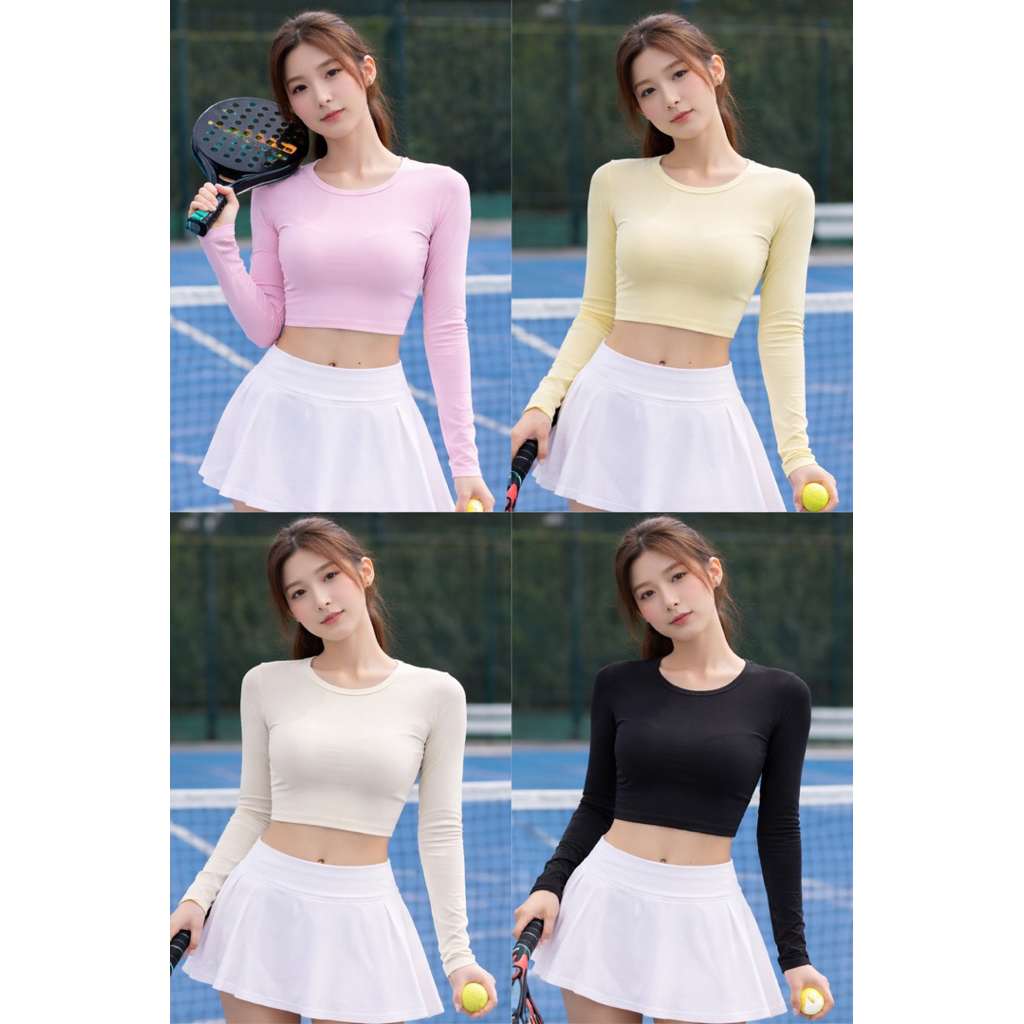 BEARWAWA TOP B652 CHN GYM CLOTHES PILATES TENNIS PADEL YOGA -