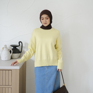 COTTONARY Emma Knit Top | Kaos Rajut Wanita