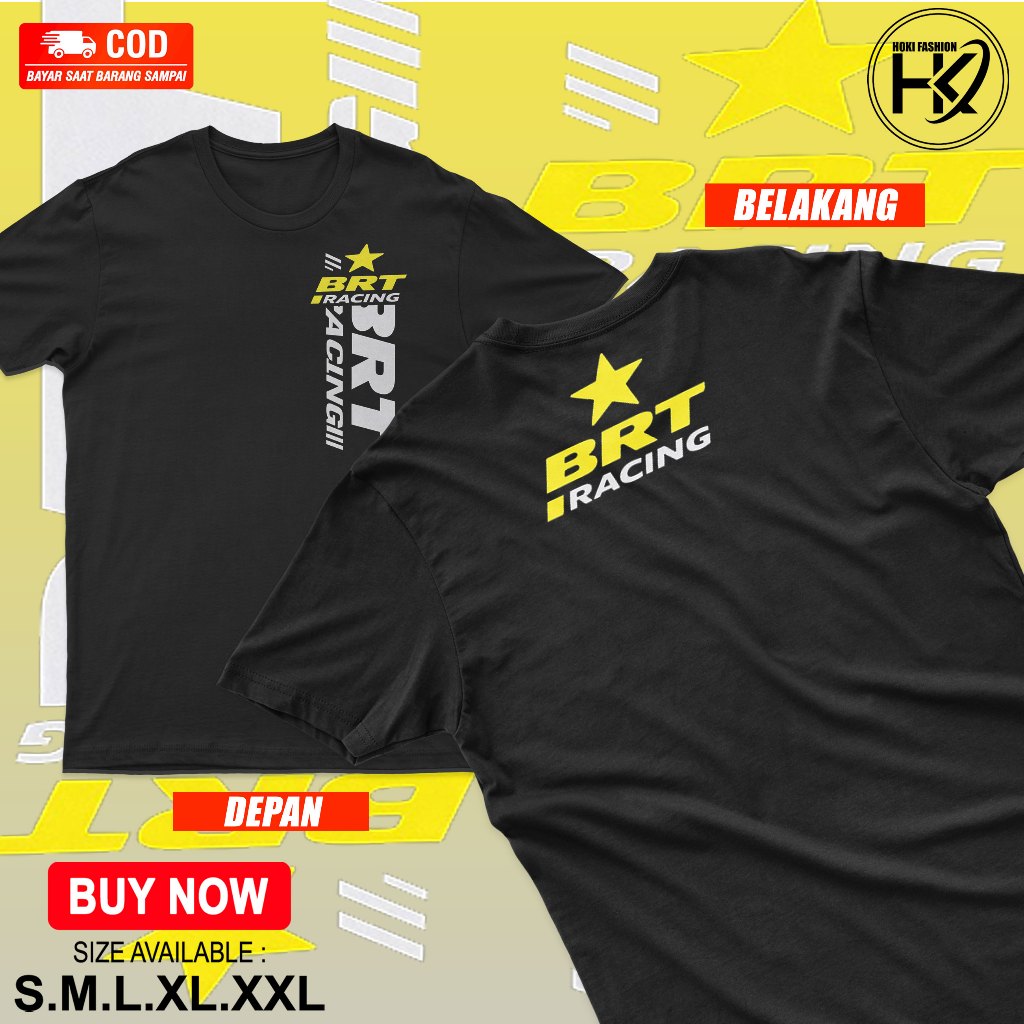BRT RACING เสื้อยืด/RACING SIZE ML XL XXL