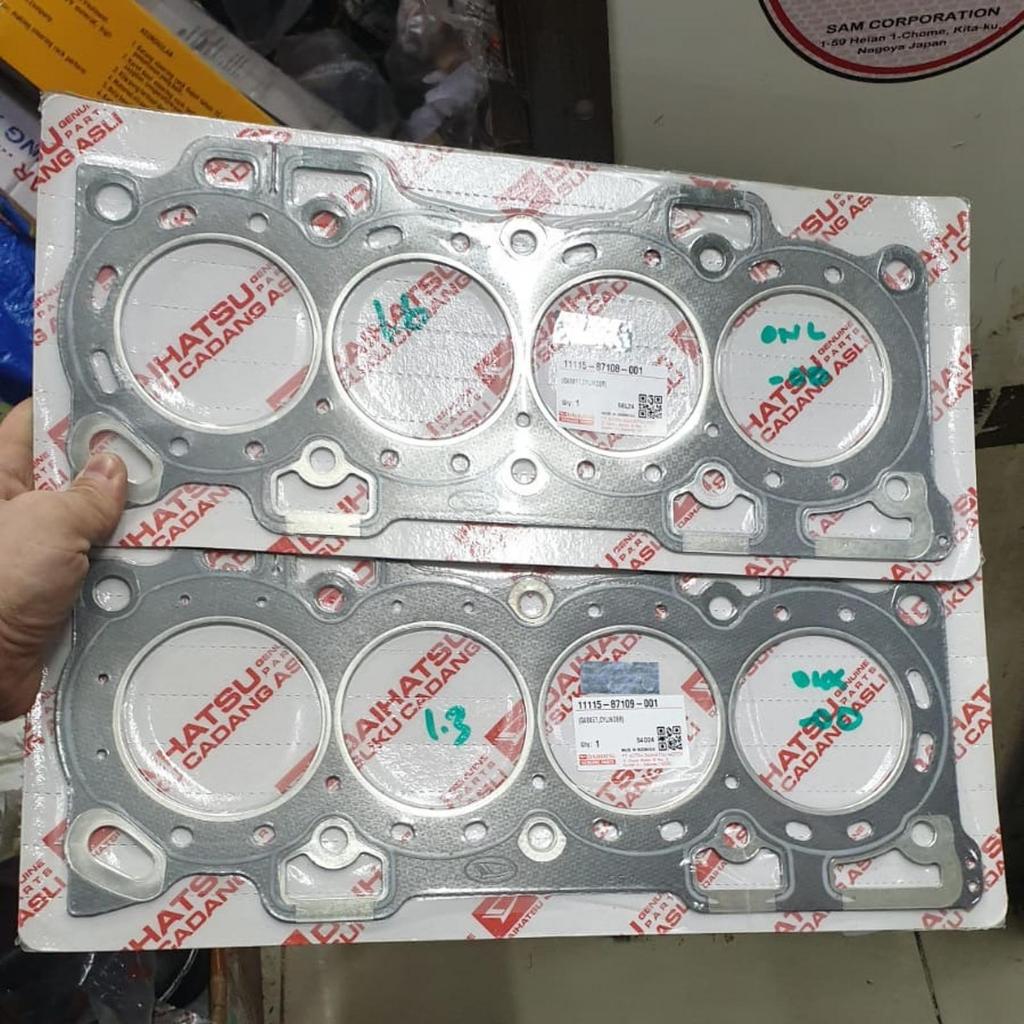 ORIGINAL ASTRA 001 หัวปะเก็น deksel daihatsu ม้าลาย espass taruna feroza classy 1300cc / 1600 cc