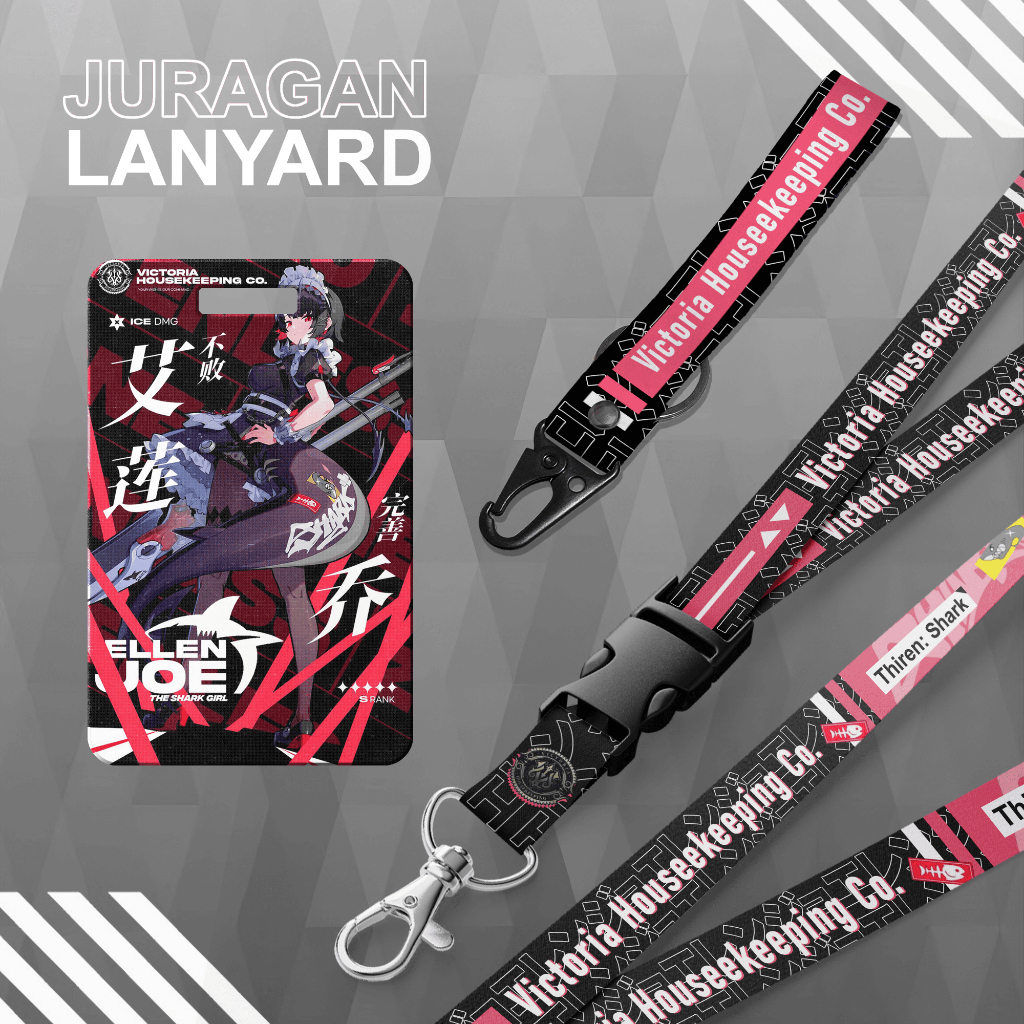 GANTUNGAN Lanyard / สายคล้องคอ ELLEN JOE / ZZZ / ZENLESS ZONE ZERO
