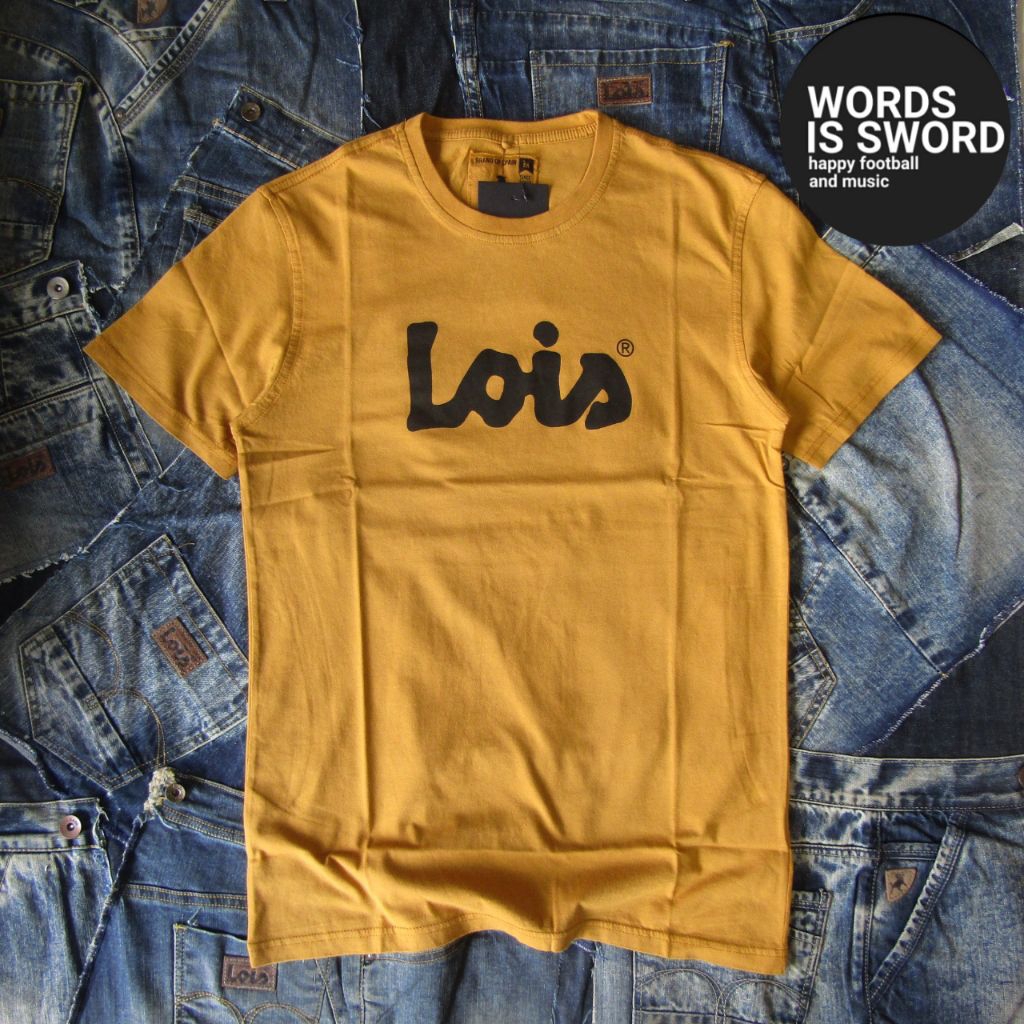 LOIS JEANS เสื้อยืด MUSTARD - KSL2477 -