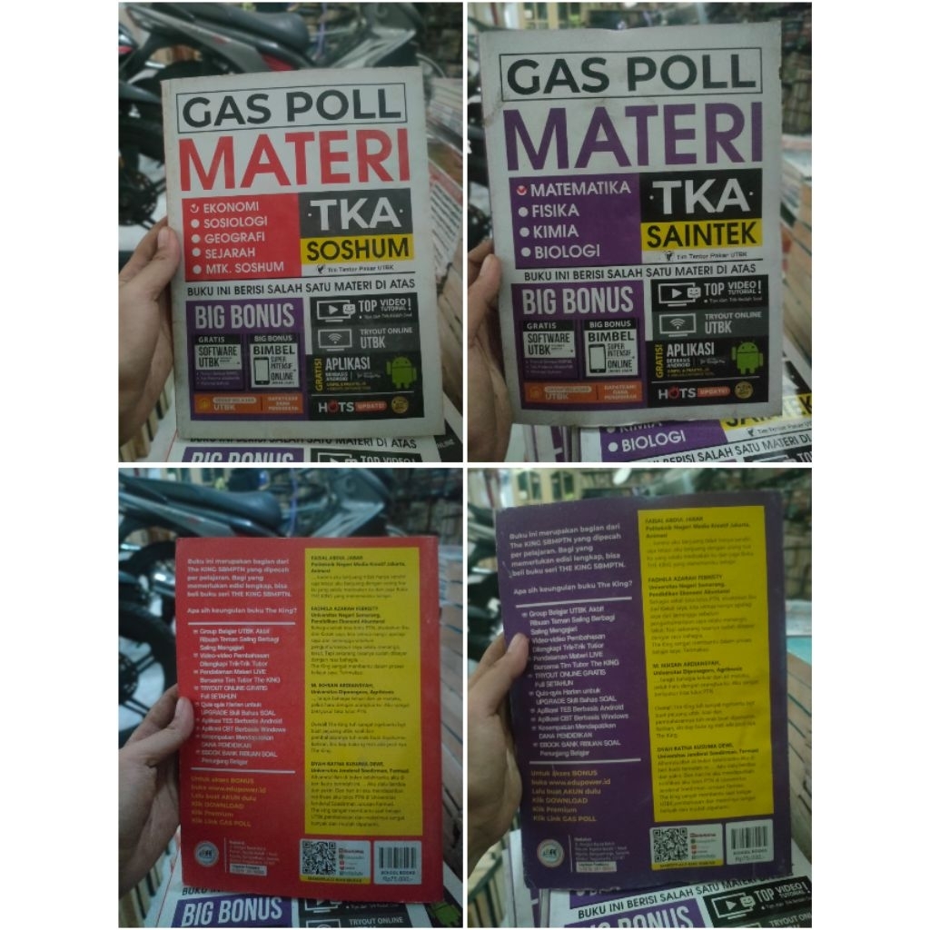 GAS POLL BOOK ECONOMIC MATERIAL TKA SOSHUM - TKA SAINTEK MATHEMATICS MATERIAL