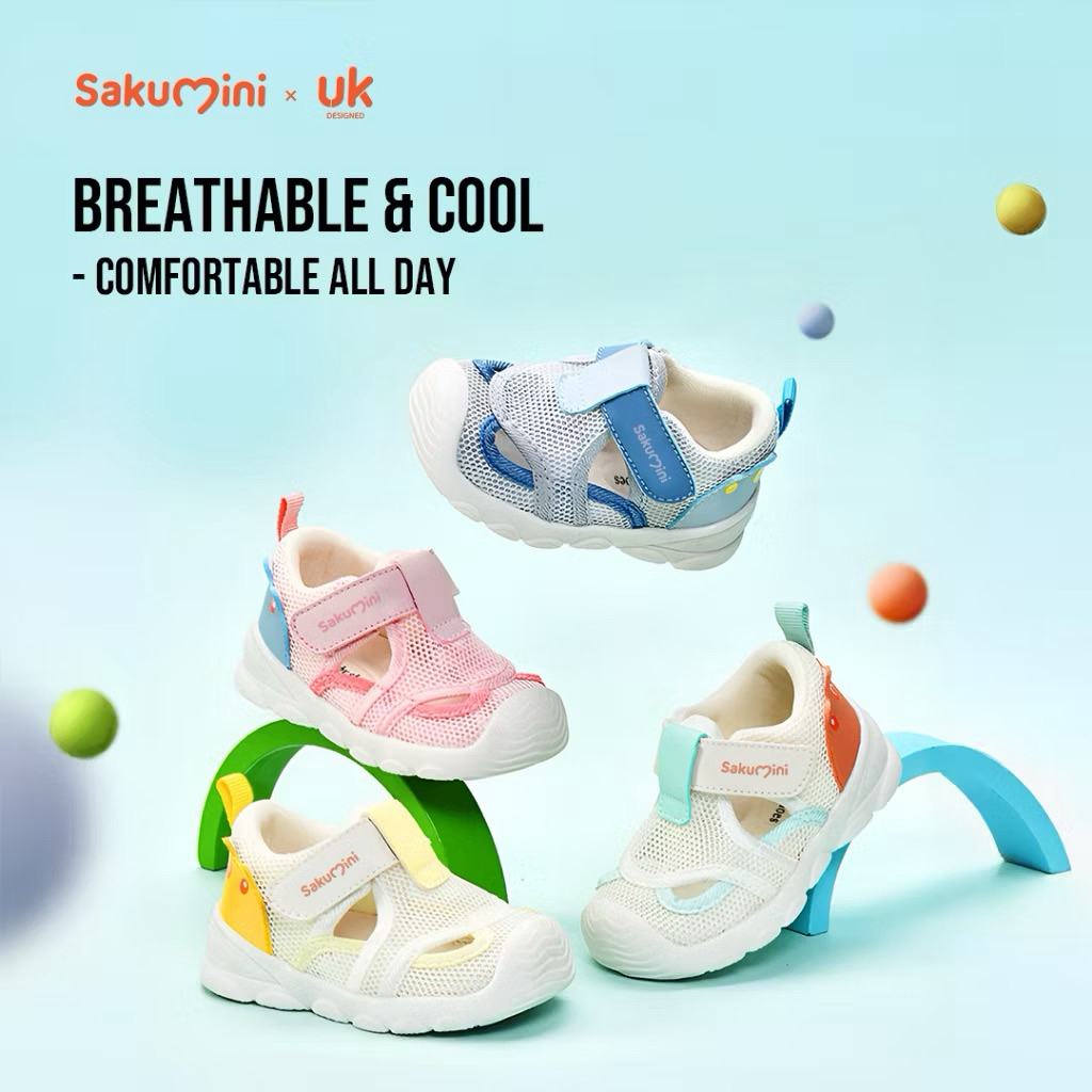 Sakumini Kids Mesh Shoes Slip On Shoes Toodler
