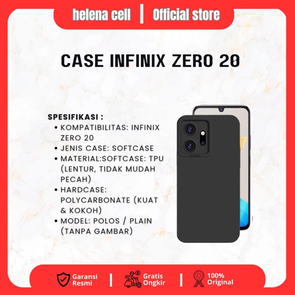 เคส Infinix Zero 20 Plain