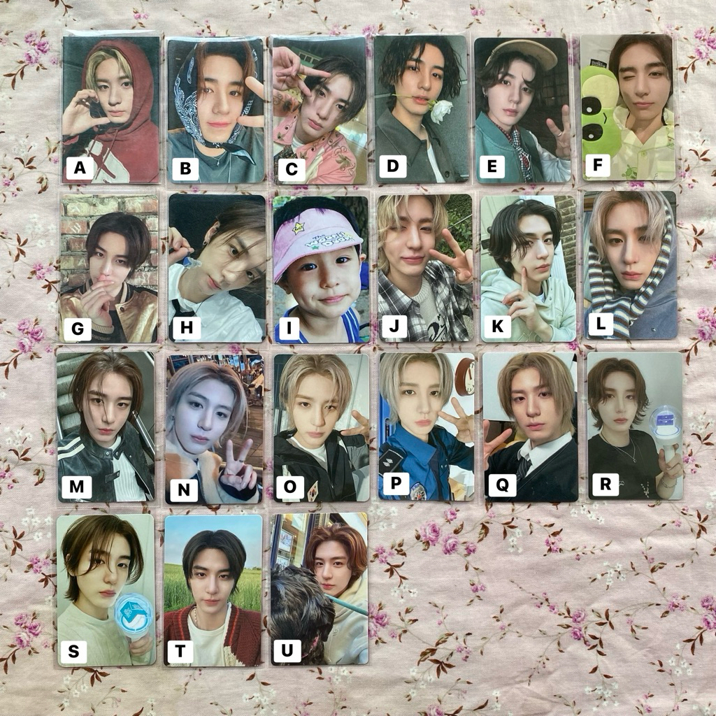 การ์ดรูปถ่ายอย่างเป็นทางการ leehan boynextdoor pob lucky draw how why no genre album ver