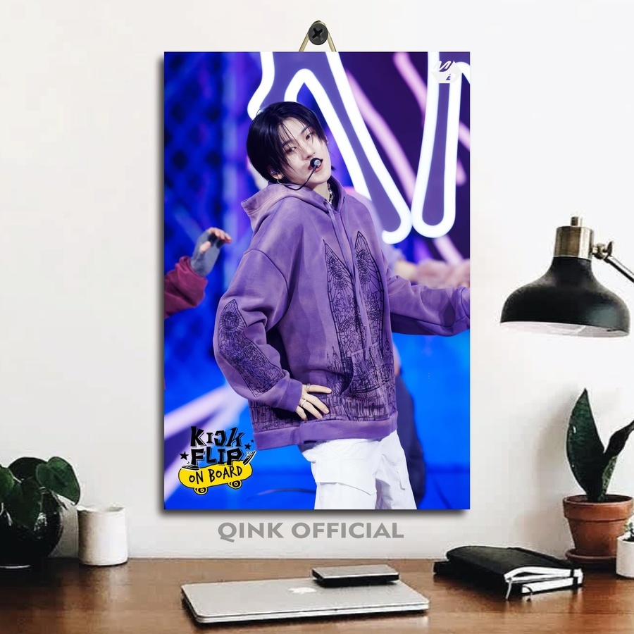 โปสเตอร์ Kpop Kickflip Lee Gye Hun Room | Kyehoon Kickflip Wall Display |1OO/NP5