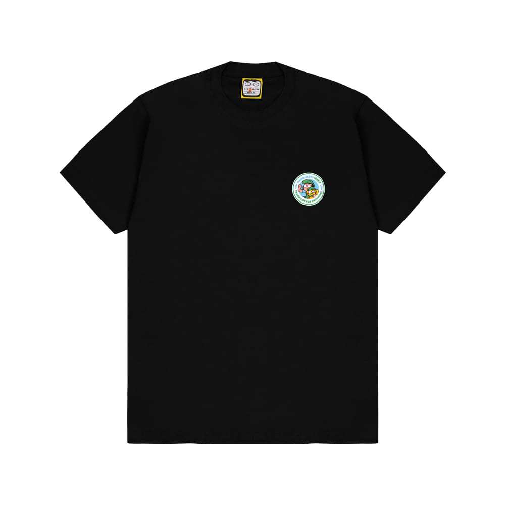 TAHILATAS - เสื้อยืด FUELED BY SNACKS BLACK