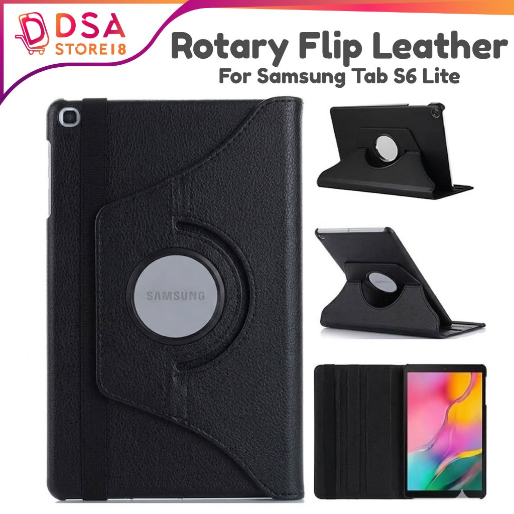 เคส Samsung Tab S6 Lite - เคส Samsung Tab S6 Lite 10.4 2020 P610 P615 ฝาครอบแบบหมุน 360° ยืนหนังยืนพ