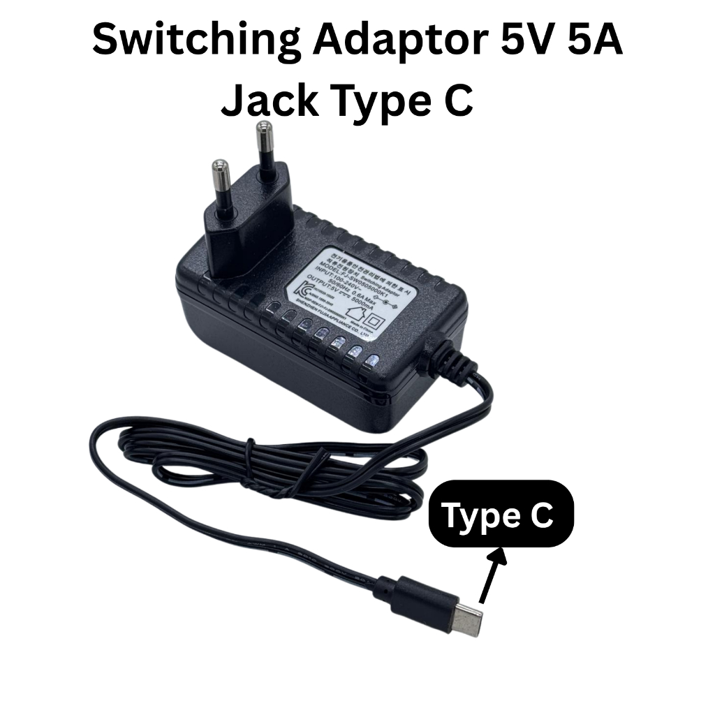 Switching Adaptor Type C Premium 5V 5A และ 5V 3A ORI 5V 5000mah / 5V 3000mah