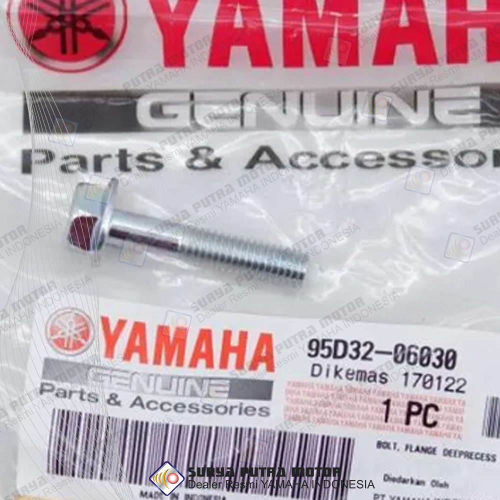 Original Yamaha YGP กล่องกรองอากาศสลักเกลียวสําหรับ Nmax, Aerox 155, Lexi, XMax Original Yamaha 95D3