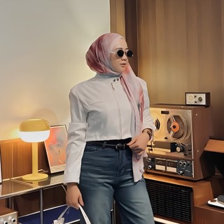 Jaket Crop Wanita Zipper Lengan Panjang Atasan Crop Wanita Bahan Semi Woll Premium