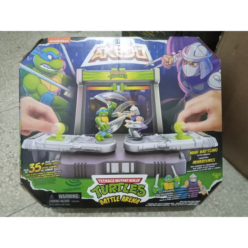 การต่อสู้ Akedo tmnt arena