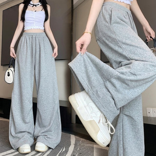 Sweatpants Loose Baggy Highwaist Training Unisex Korean Style Celana Panjang Daily Wanita Tebal Nyaman