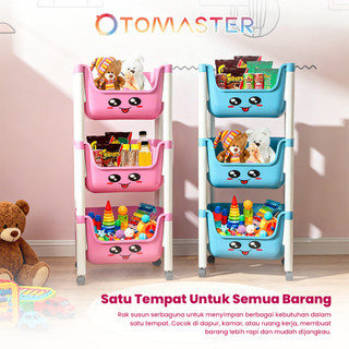Tomaster Rak Susun Serbaguna/Lemari Rak/Perabotan/Tempat Pakaian/Lemari Rak/Rak Susun/Rak Serbaguna