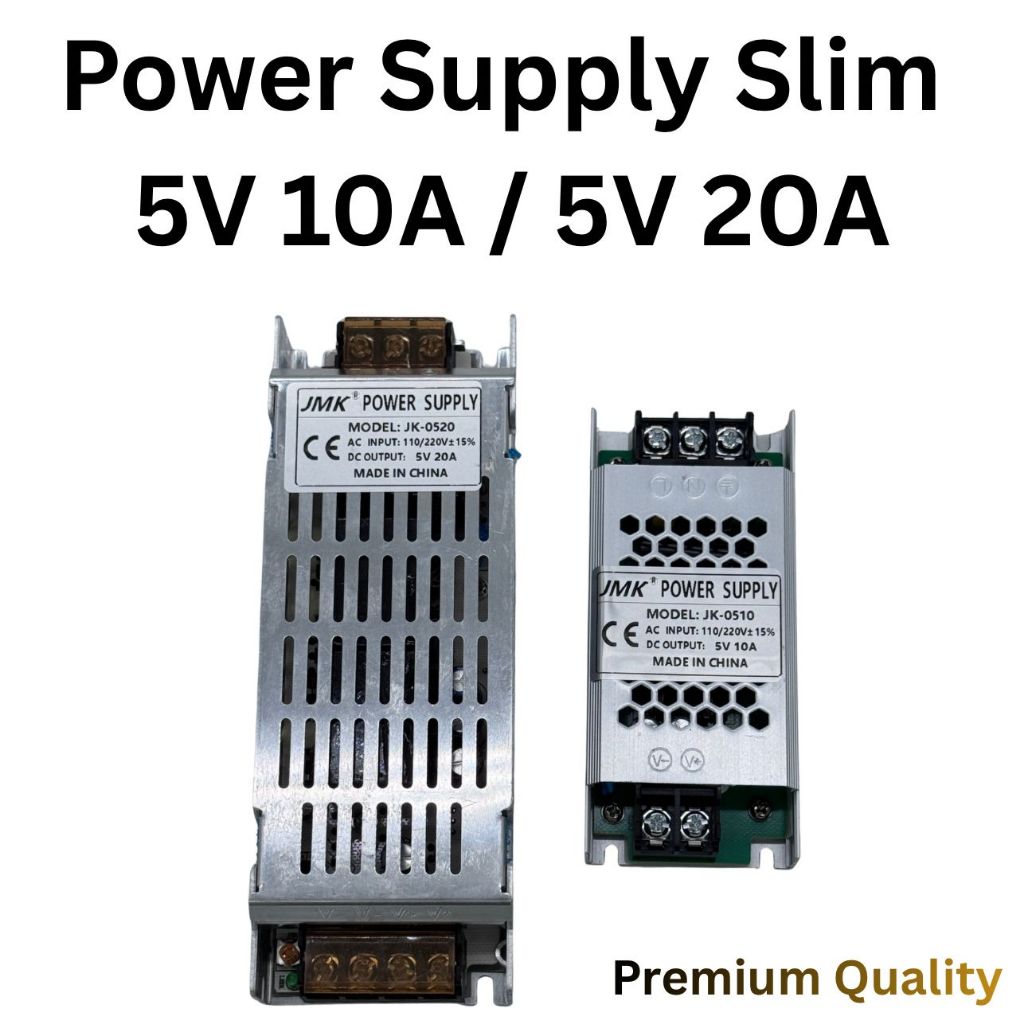 พาวเวอร์ซัพพลาย 5V 10A / 5V 20A SLIM RUNNING TEX SWITCHING ADAPTER SMPS