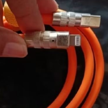 สายเคเบิลข้อมูล Type C TO LIGHTING 1M - ชาร์จเร็ว 120W ทนทาน เข้ากันได้กับอุปกรณ์ USB-C TO LIGHTING
