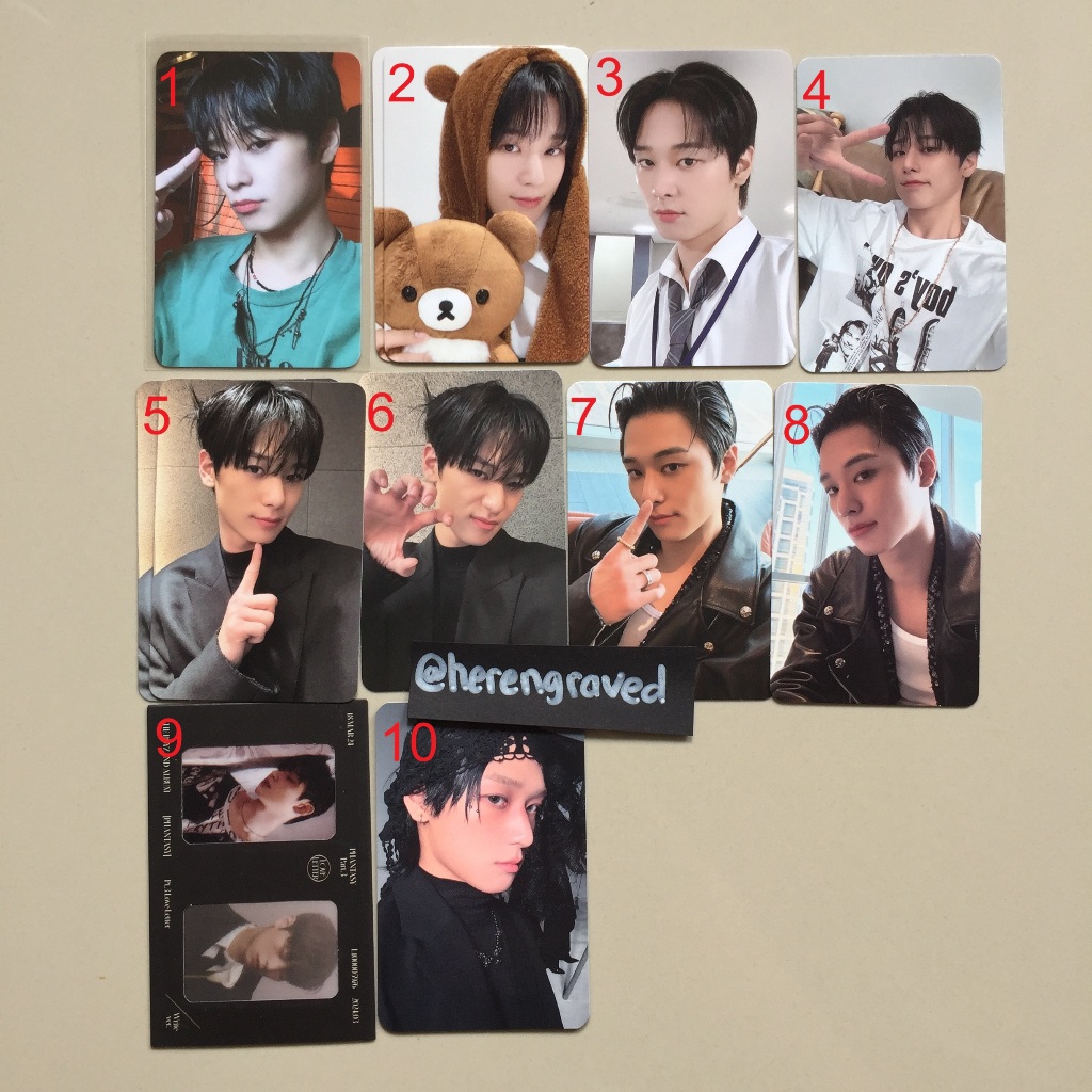 Photocard อย่างเป็นทางการของ Boyz Juyeon Photocard Benefit
