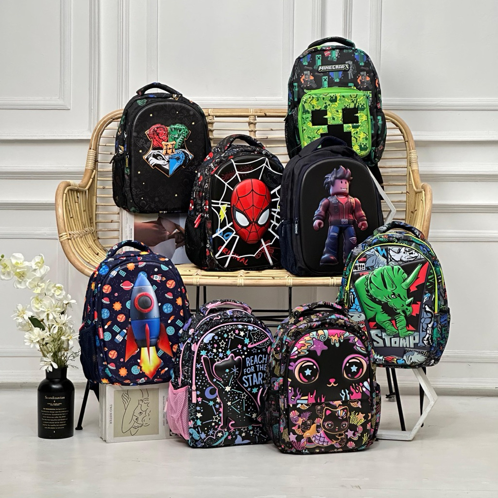 SMG EMBOSSED KRKTR BACKPACK รหัส: SMG145
