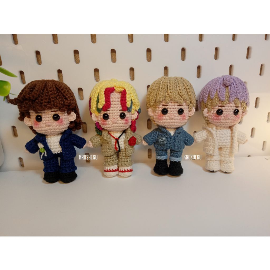 BIGBANG STILL LIFE AMIGURUMI KEYCHAIN CROCHET