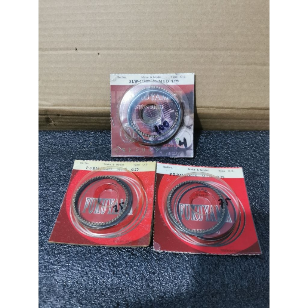 Yamaha Mio Soul Nouvo 5LW Os แหวนลูกสูบ Oversize 25 75 100 Fky
