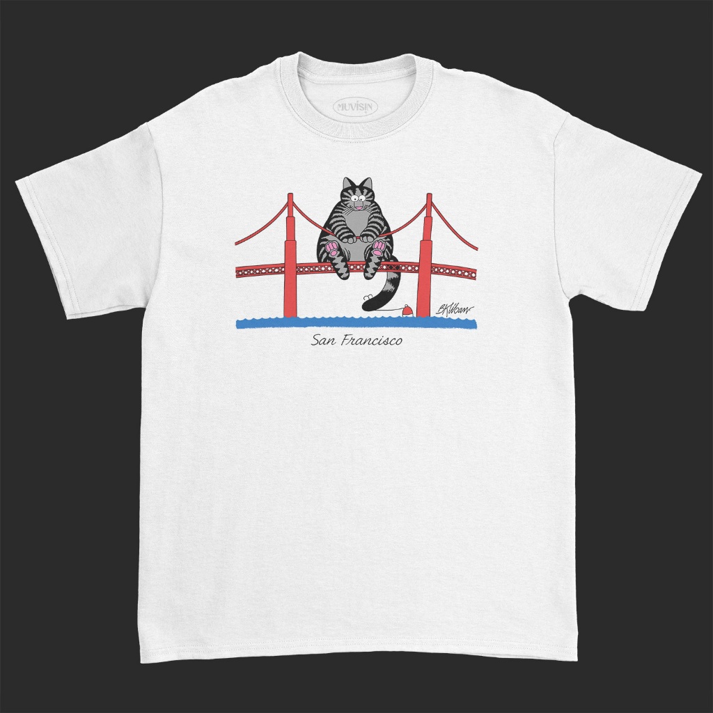 Project Hail Mary - เสื้อยืด Cluban Cat San Francisco