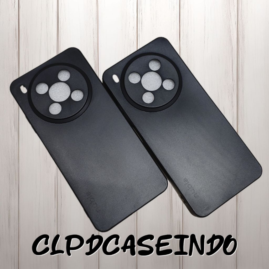 เคสนิ่ม ZTE Nubia V70 Max Z2467 สีดํา Matte