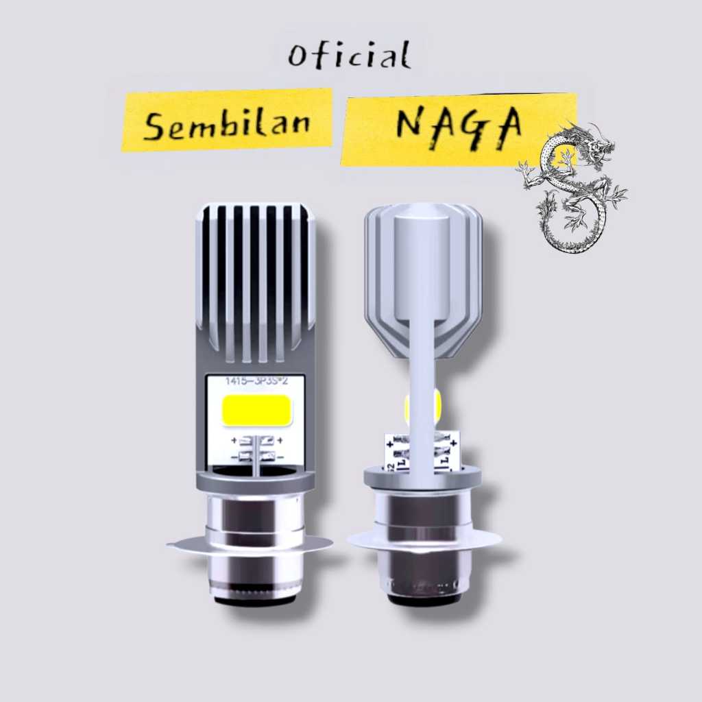 H6 ไฟ LED หน้าสว่าง สําหรับสกู๊ตเตอร์อัตโนมัติ สําหรับรถมอเตอร์ไซค์ NINE DRAGON ทุกรุ่น