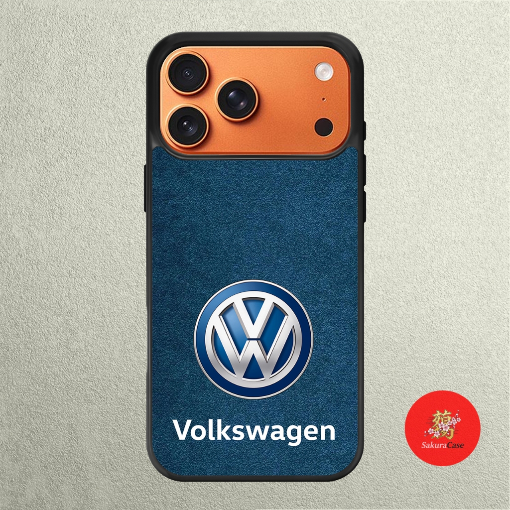 เคส IPhone 17 16 15 14 13 12 11 X XR Xs 8 7 6 5 Plus Pro Max Air Softcase Volkswagen VW โลโก้