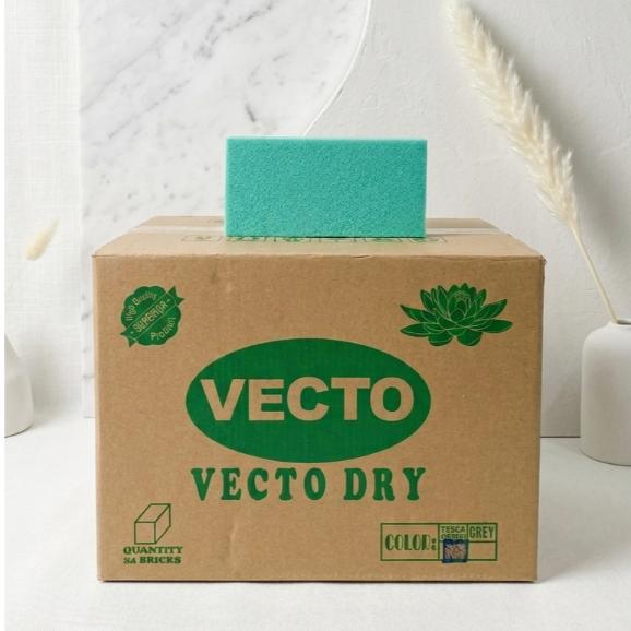 VECTO dry superior/ Superior dry Oasis/ โฟมแห้ง (1 กล่อง 24 ชิ้น)