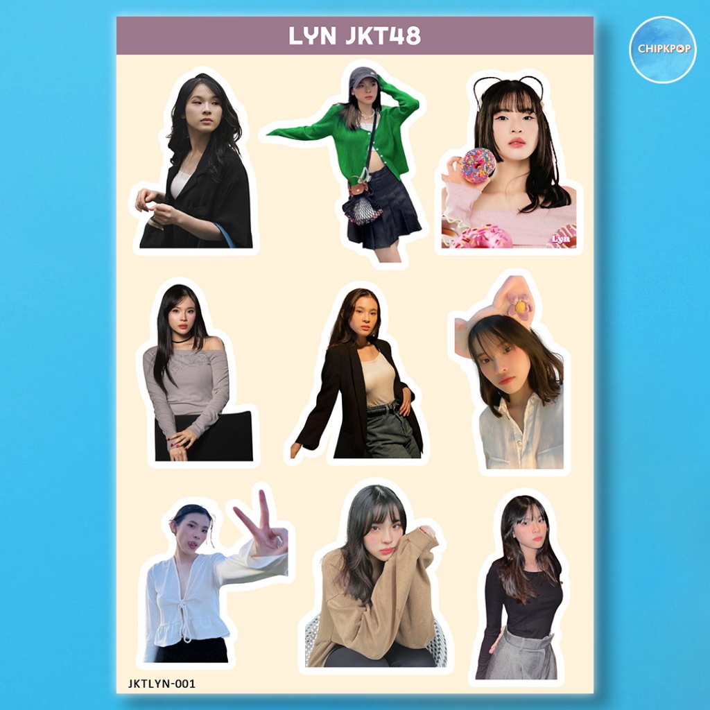LYN JKT 48 สติ๊กเกอร์ I JKT 48 สติ๊กเกอร์ I JKT 48 ใหม่ ERA I LYN JKT48 สติ๊กเกอร์ I JKT48 HOLOGRAM 