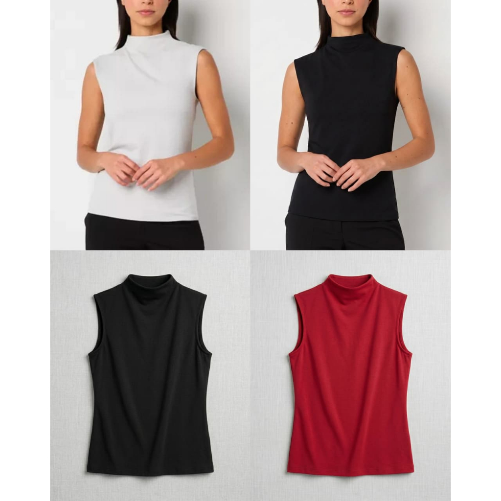คอจําลอง WTH Double Layer Top - 2265