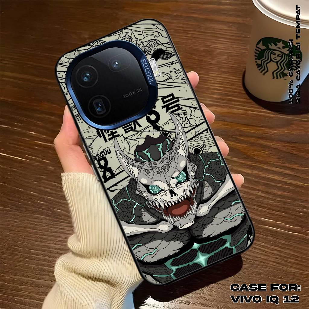 IQOO 12 CASE - เคส VIVO Premium Matte Hard - เคส IMD - เคส KAIJU Motif Hologram