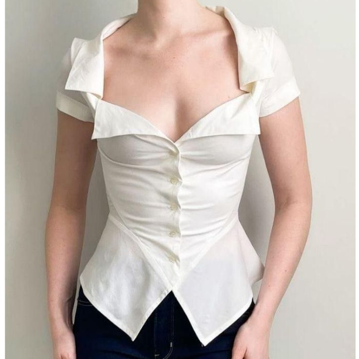 RX FASHION - เสื้อ AIKO / ผู้หญิง BLOUSE TOP KOREAN STYLE -NP