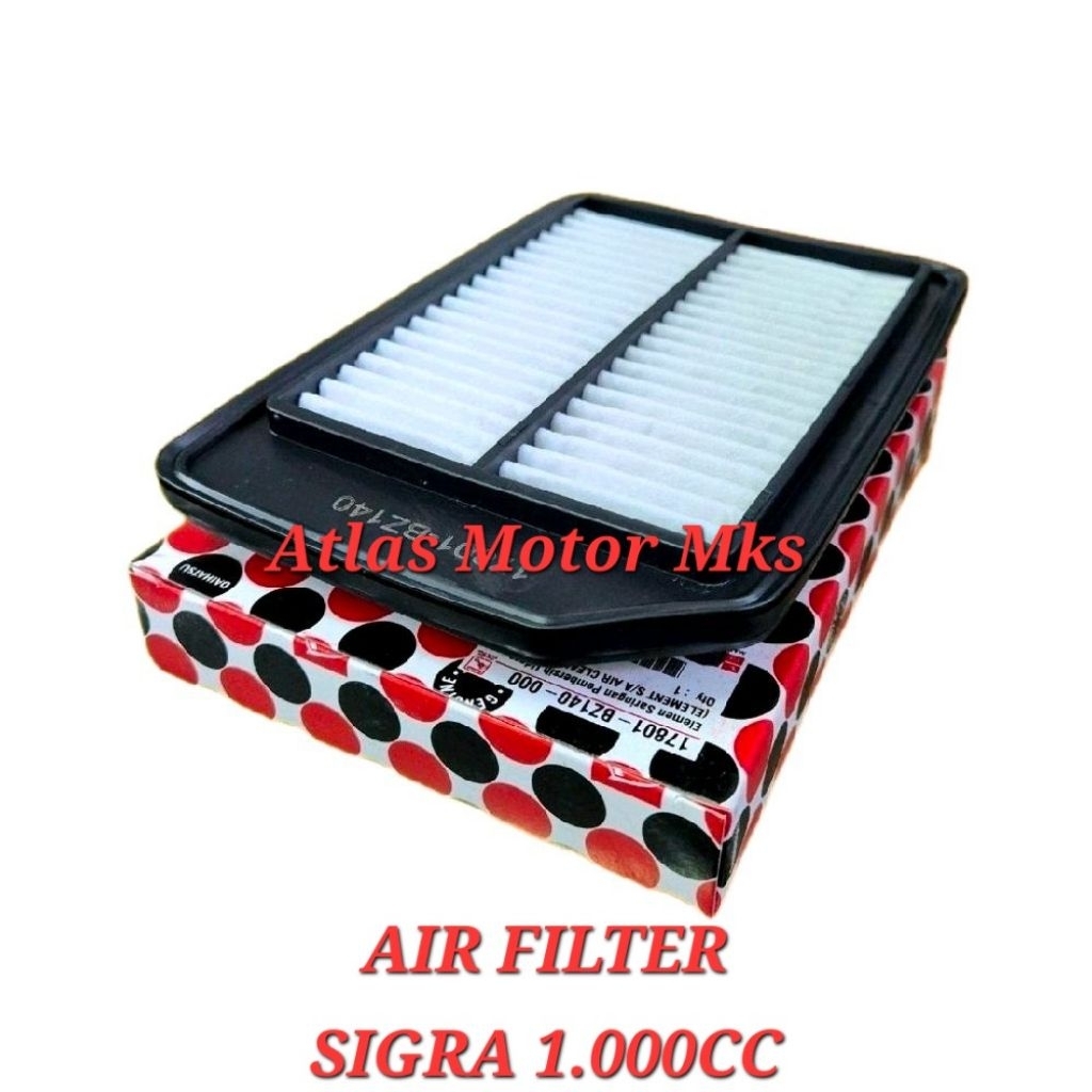 MESIN [1PC][BXA] กรองอากาศ DAIHATSU SIGRA 1,000CC / SIGRA 10 / SIGRA 1.0 ENGINE AIR FILTER - DAIHATS