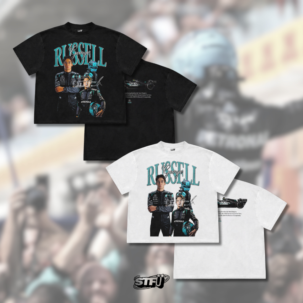 F1 SERIES GEORGE RUSSELL เสื้อยืด - STFU