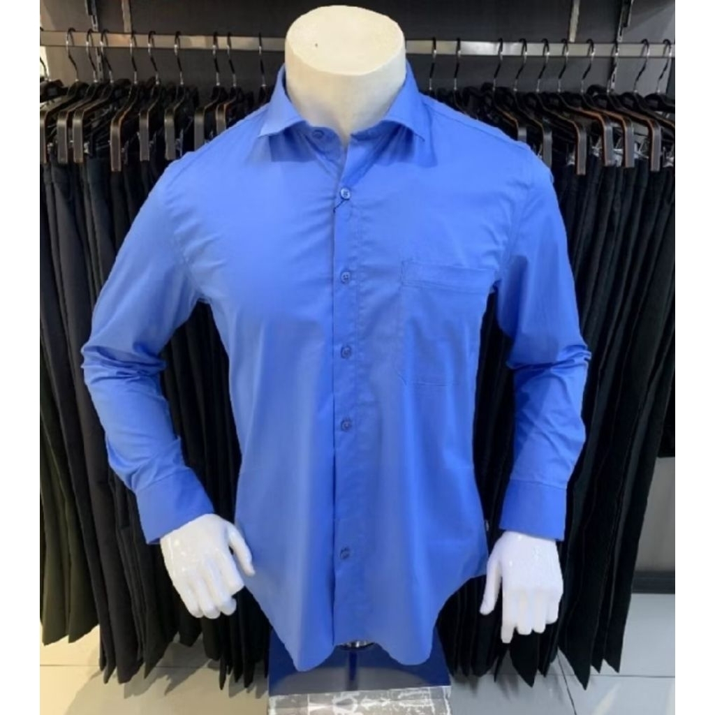 KEMEJA CARDINAL CDL BLUE FORMAL เสื้อเชิ้ตผู้ชาย LONG SLEEVE SLIMFIT (CDL_by_CARINAL)