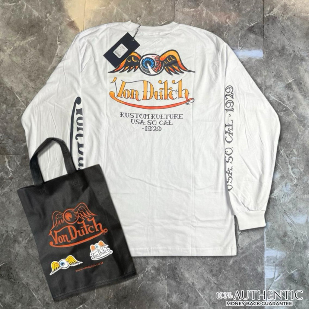 เสื้อแขนยาว V0undoth White Motif 01 VL-01