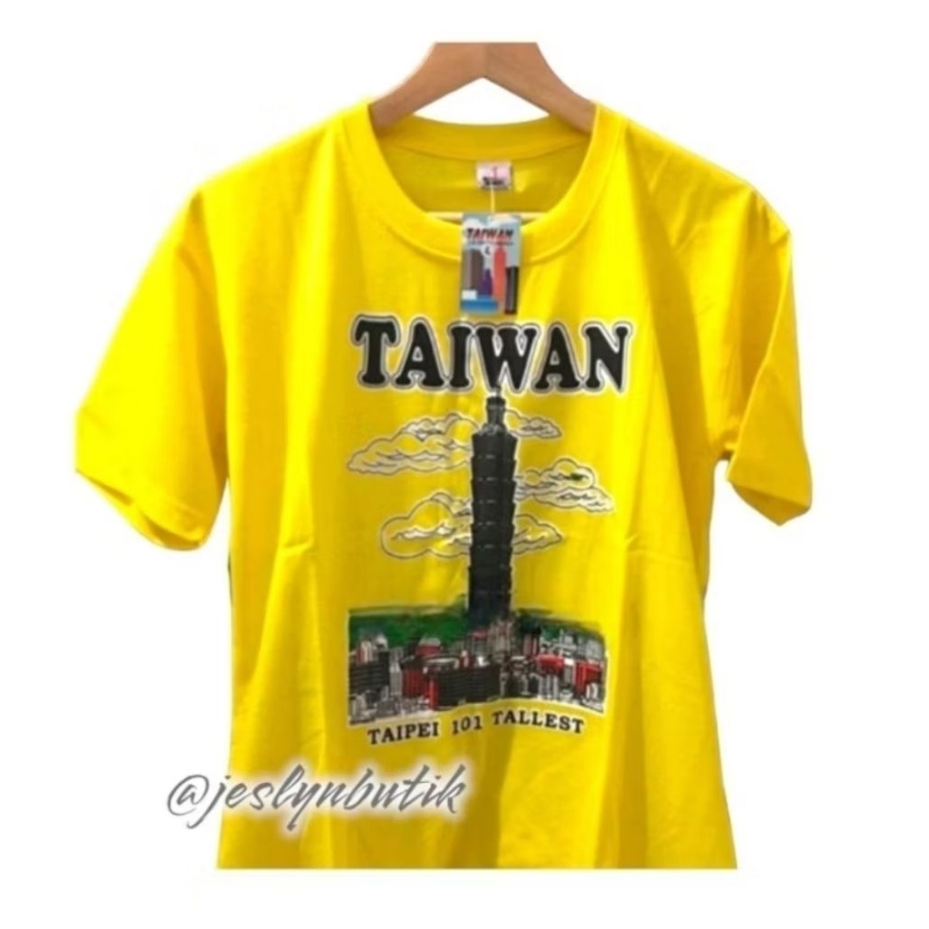TAIWAN TAIPEI 101 TALEST เสื้อยืด / เสื้อยืดของที่ระลึกผู้ใหญ่และเด็ก