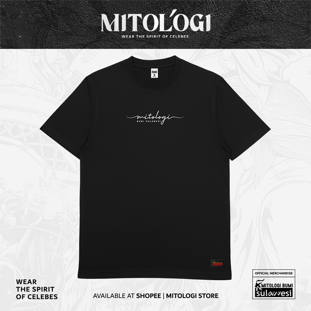 KATUN Sulawesi Earth Mythology T-Shirt - TPG Handdraw Mythology - ผ้าฝ้ายพรีเมี่ยม 100% 24s - Makass