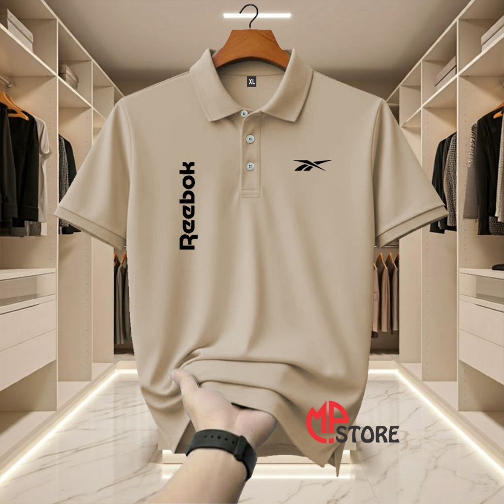 !!! Polo Shrit Distro Rebox Kirka ข้อความสีดํา Premium Polo Kereh Unisex เสื้อยืดแขนสั้นผู้ชาย/ผู้หญ