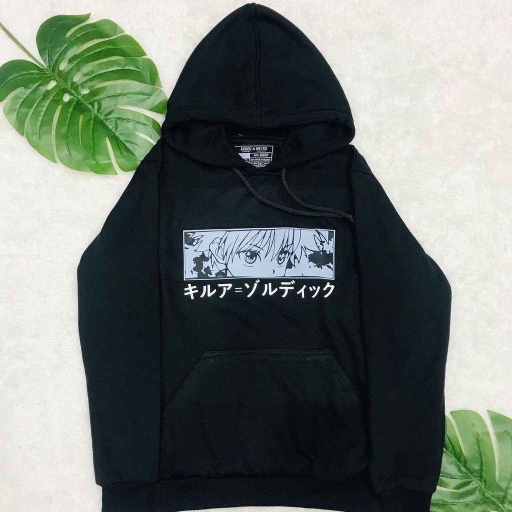 HOODIE ANIME KILLUA ขนาดใหญ่ ML XL XXL XXXL XXXXL XXXXXXL XXXXXXL HOODIE ANIME OVERSIZE KILLUA