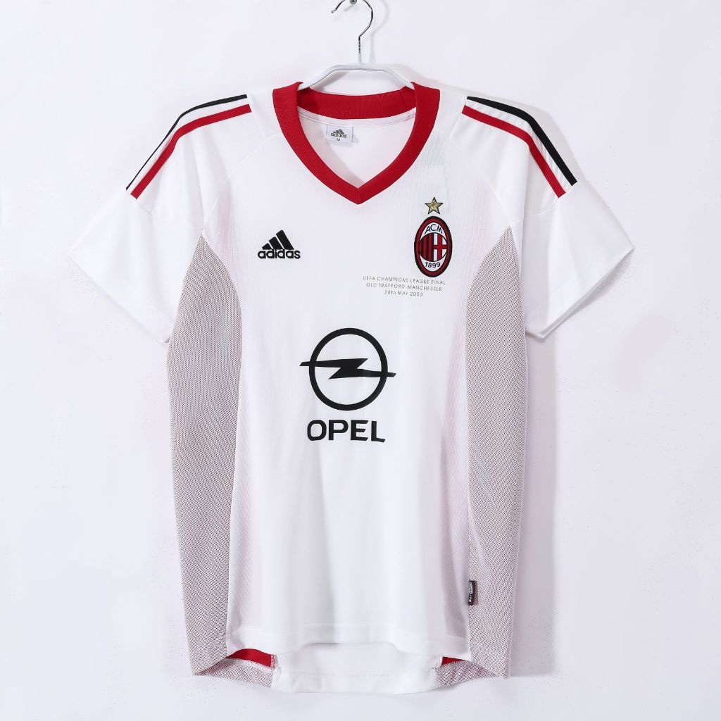 RETRO MILAN AWAY 2002 2003 FINAL OLDTRAFFORD MILAN AWAY 02 03 RETRO