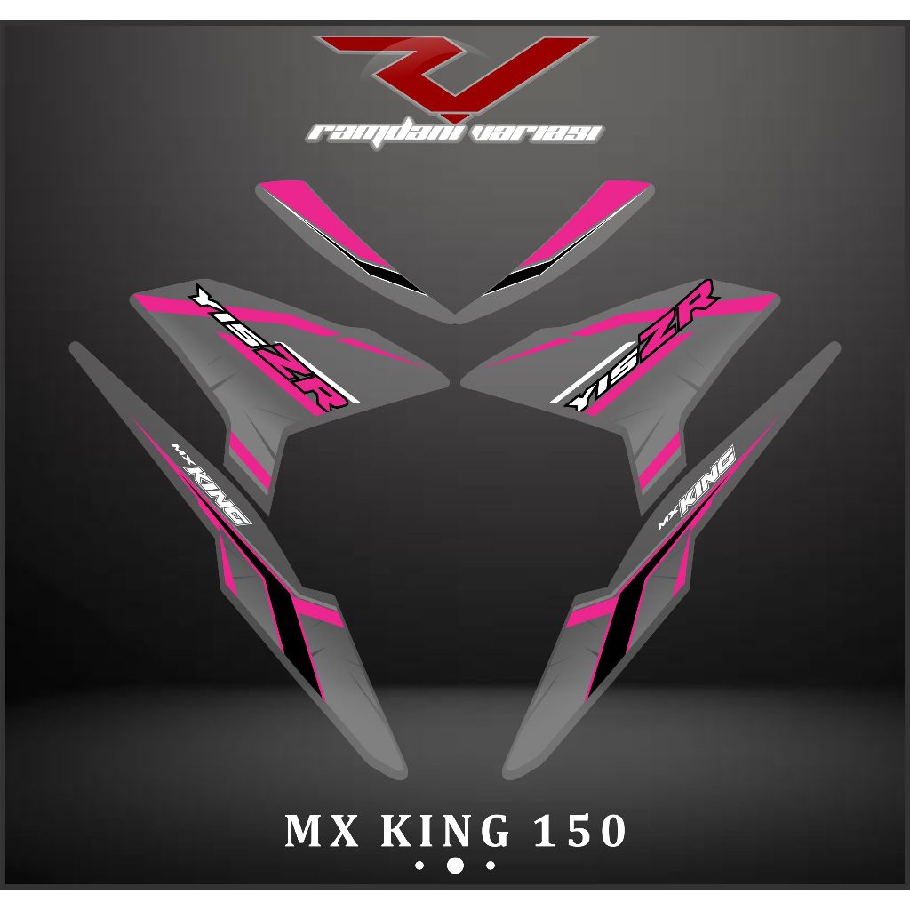 MX KING 150 แถบฉีกขาด/MX KING สติ๊กเกอร์อเนกประสงค์/MX KING 150 MTF Y15ZR