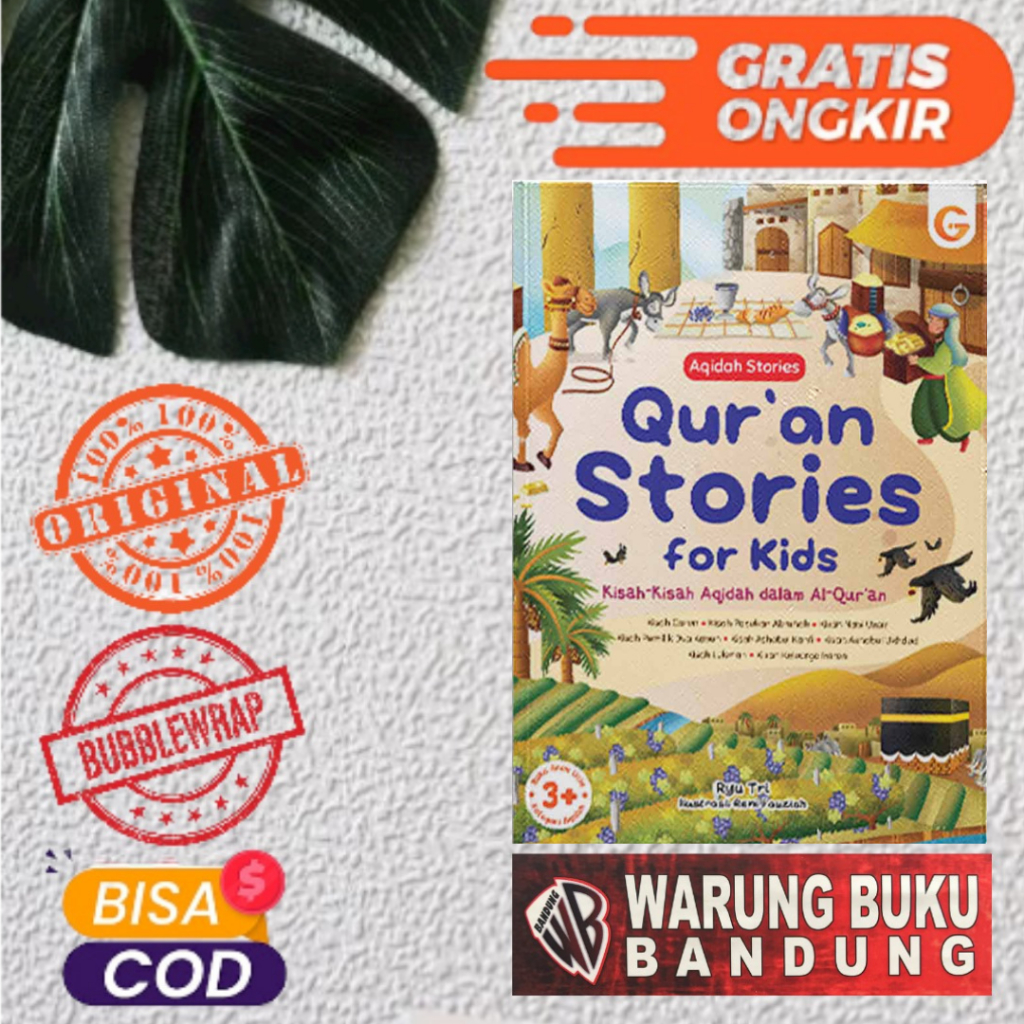 หนังสือเด็ก Aqidah Stories Kuran Stories for Kids, Stories of Aqidah in the Quran - Gema Insani