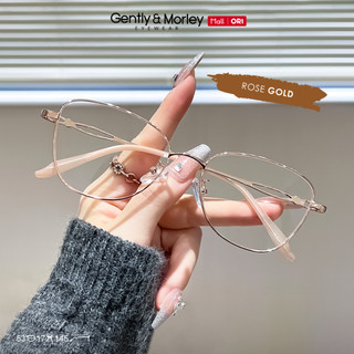 Gently Morley Kacamata Photocromic Cat Eye Bahan Metal Desain Elegan Casual Unisex - M90169